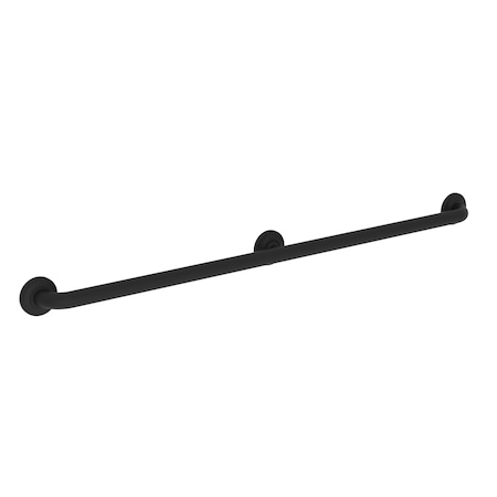 Newport Brass Two Post 42" Grab Bar in Flat Black, 45" L, Solid Brass, Flat Black 2440-3942-56